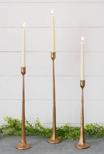 Set of 3 Candle Sticks - 2 colors