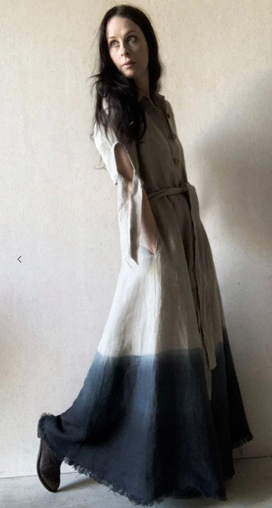 Boem Linen Mona Dress