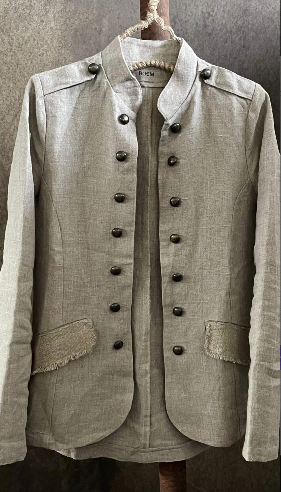 Boem Linen militia jacket